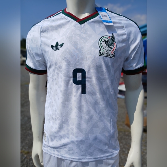 25-26 Mexico 🇲🇽 White Special Edition Player Version | RAUL #9 - Picture 1 of 3